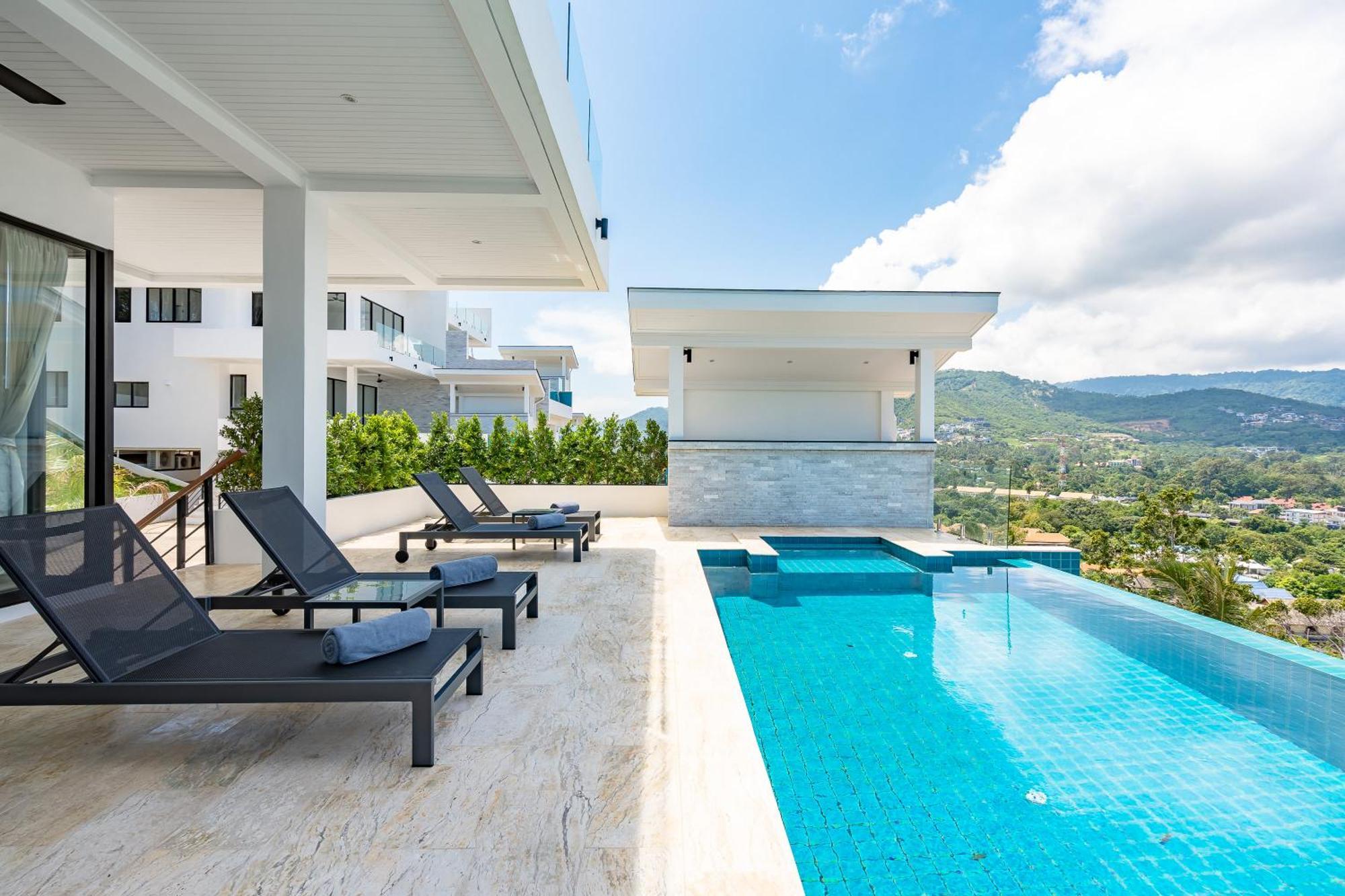 Fisherman Seaview Villas Amphoe Koksamui Exterior foto