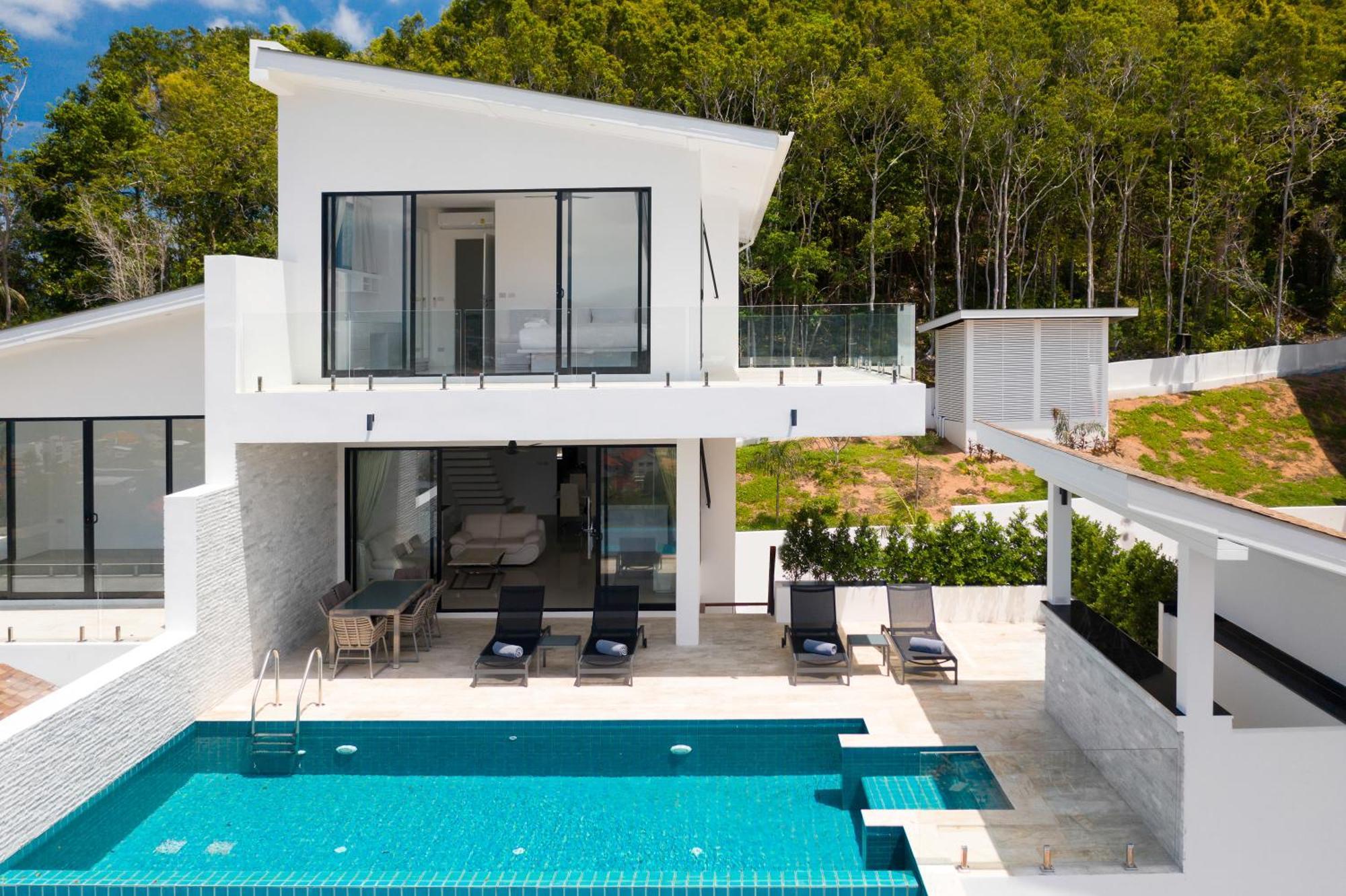 Fisherman Seaview Villas Amphoe Koksamui Exterior foto